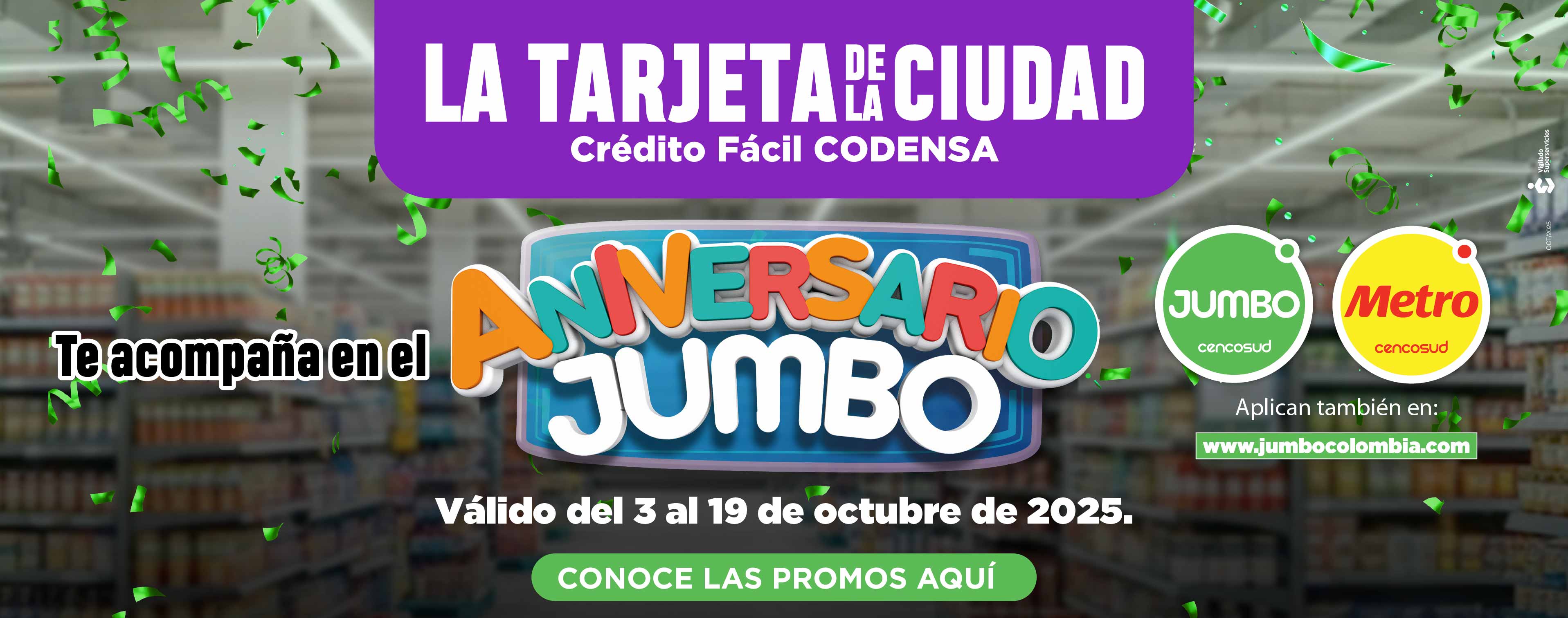 Aniversario Jumbo